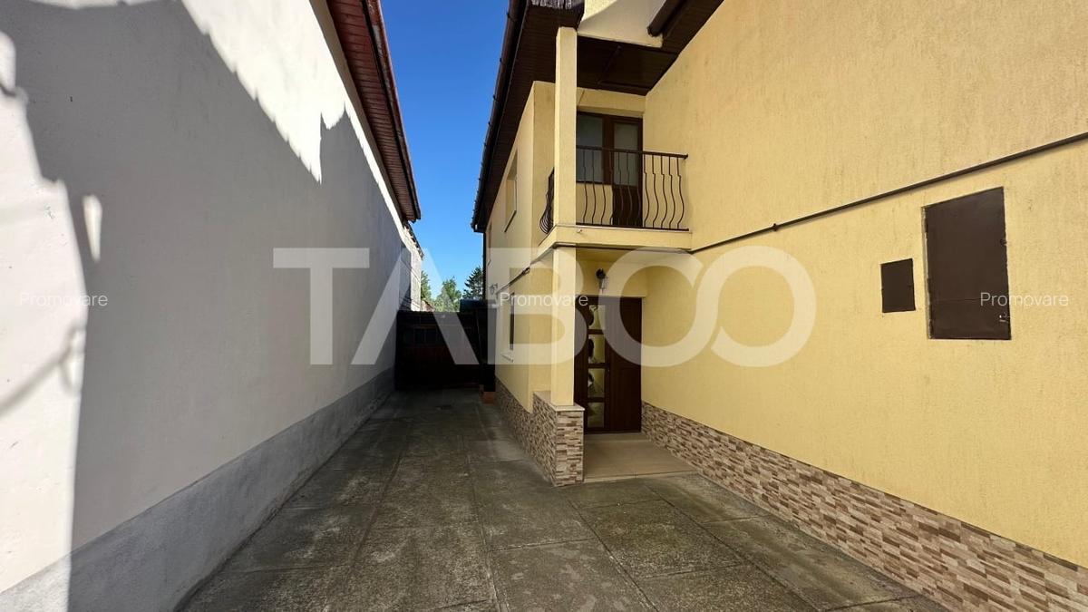 Casa individuala 4 camere 150 mpu  curte libera 300 mp Turnisor Sibiu - 6
