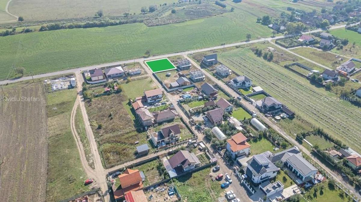 Teren 732 mp pentru construc?ii locuin?e, Bod, utilita?i la strada - 4