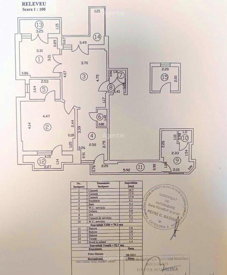 Vanzare 4 camere - Armeneasca - Str Sperantei - 13
