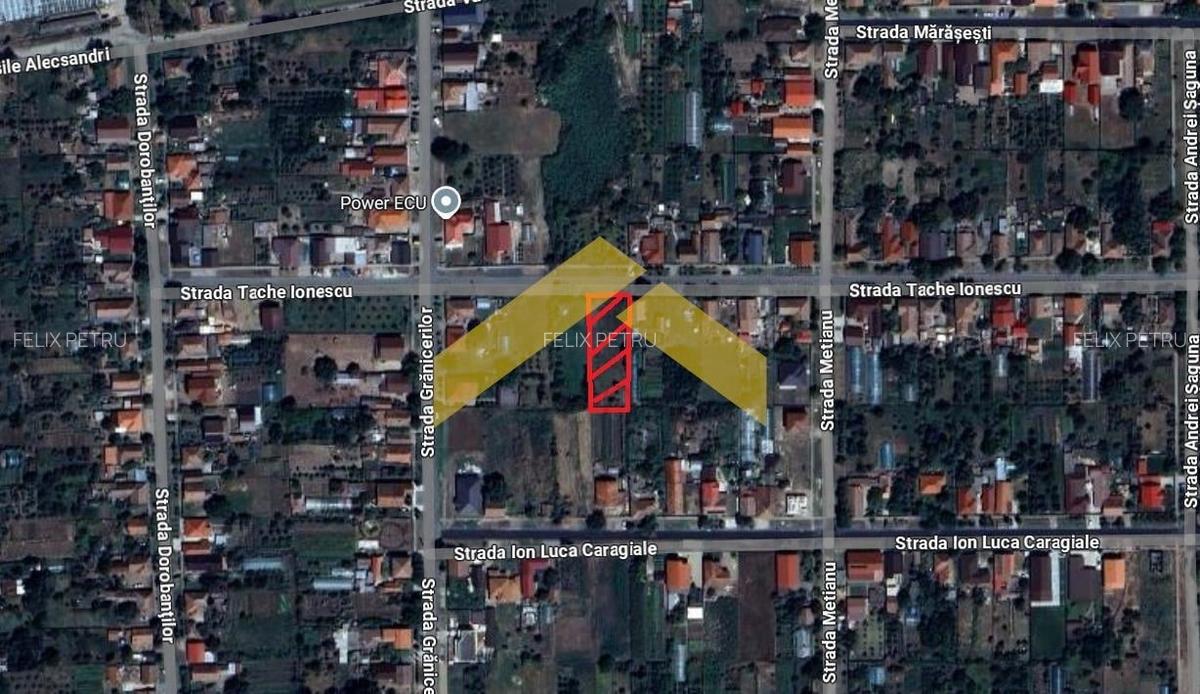 Teren 1,100 mp de vanzare in orasul Curtici - 5