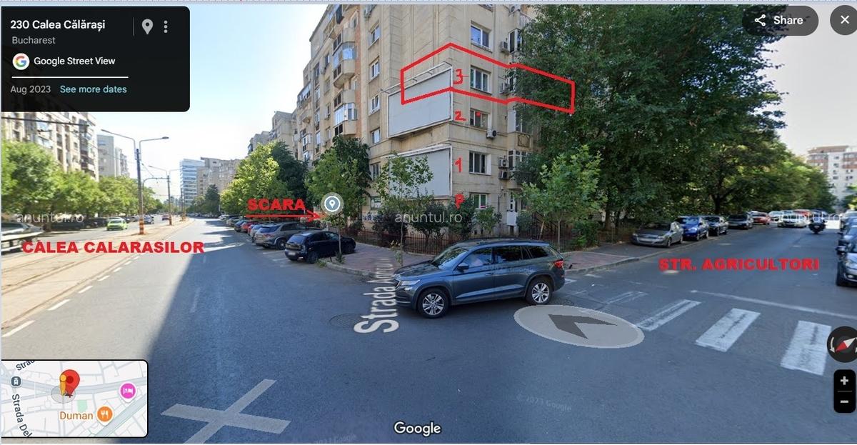 Calea Calarasi 238, an 1992, renovat, 40 mp, et. 3/7, proprietar - 20