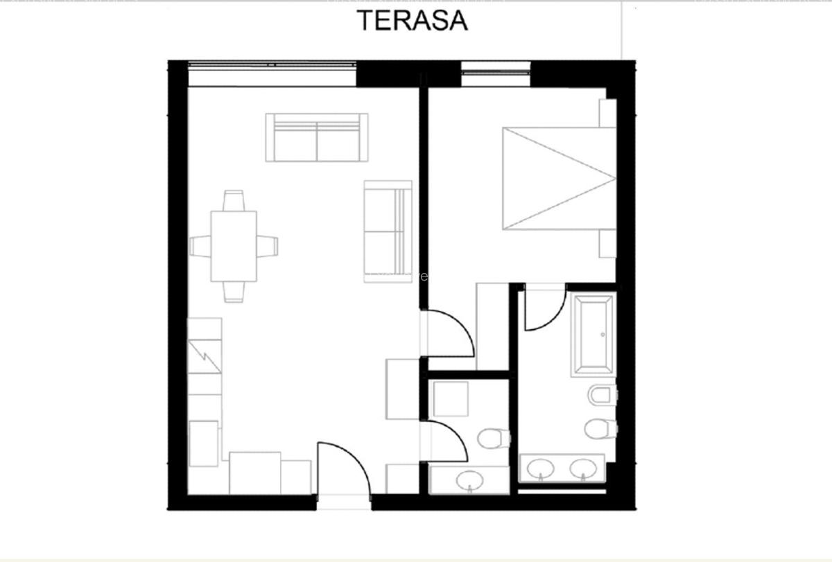 Apartament cu 2 camere decomandat în Central - 2