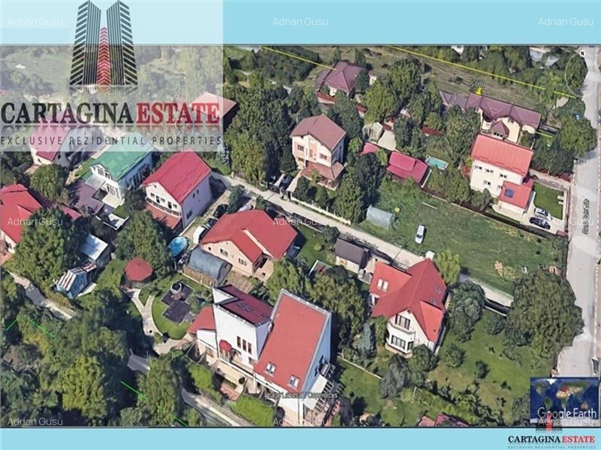 Teren Construcții intravilan de 885 mp, în Pipera - 3