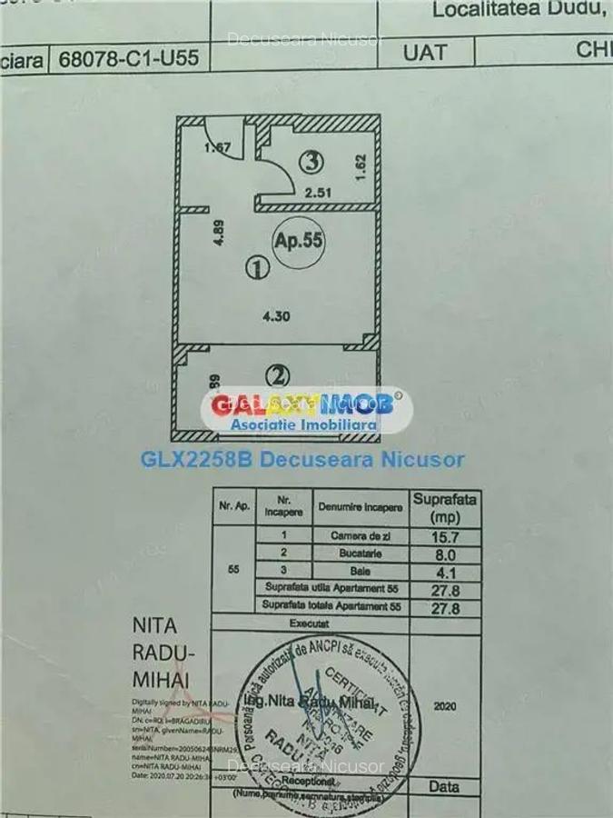 Garsoniera I.L Caragiale mobilata in Militari Residence,44.900 euro - 7