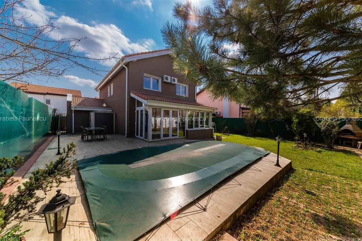 NOU! Inchiriere vila  individuala  4 camere/gradina  si  garaj / Rond OMV-Pipera - 14