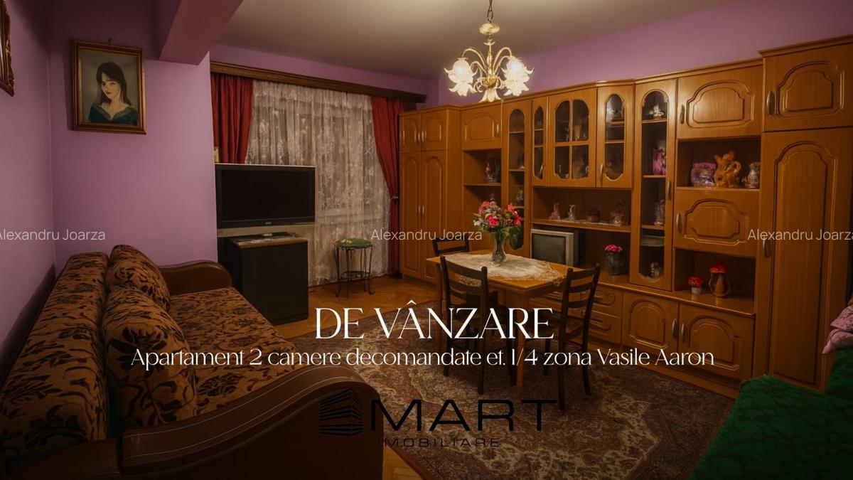 Apartament 2 camere zona Vasile Aaron Sibiu - 1