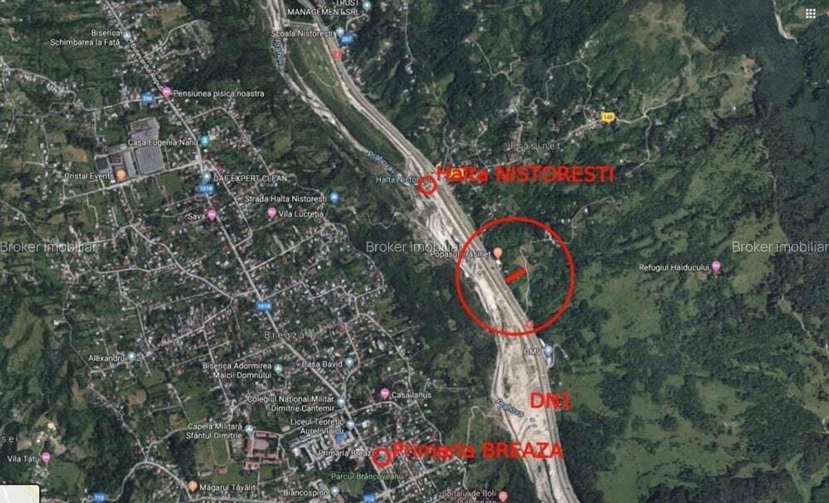 Teren intravilan de vanzare, Breaza-Frasinet, 2600mp, langa DN1 - 4