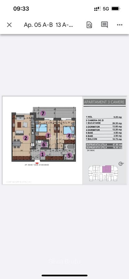 Mall Grand Arena-3 Camere-2 bai-Gata de Mutare - 10