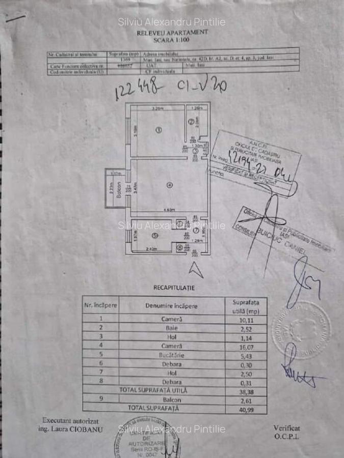 Apartament 2 camere, Zimbru, Alexandru cel Bun - 13