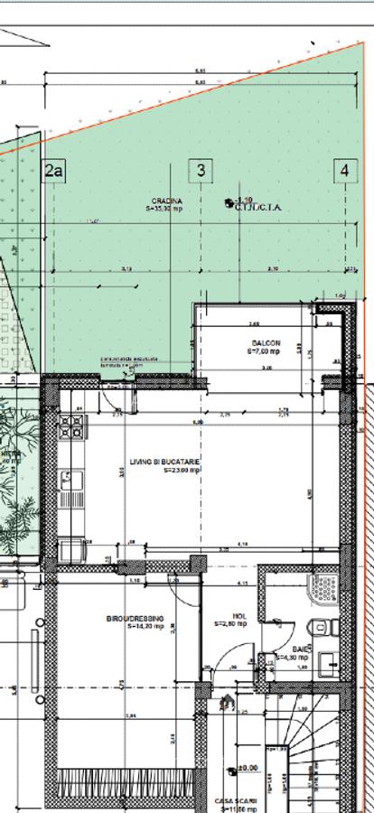 Dezvoltator 2 camere 51mp utili, gradina 35mp, Parc Circului - 2