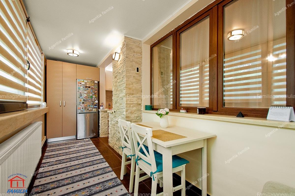 Vanzare apartament deosebit cu 2 camere, Tiglina 1, parter, mobilat si utilat. - 7