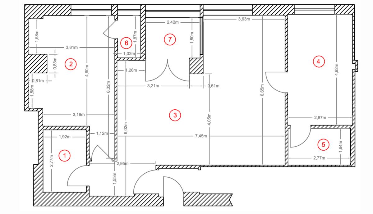 Apartament 3 Camere Mobilat zona Nordului - 8