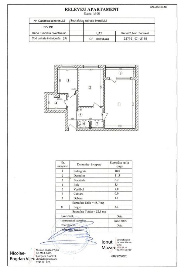 Apartament 2 camere Tei - complet renovat - 9