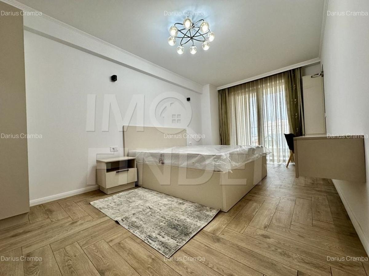 Prima închiriere - 3 camere cu 2 locuri de parcare subterană |Apartament de lux - 12