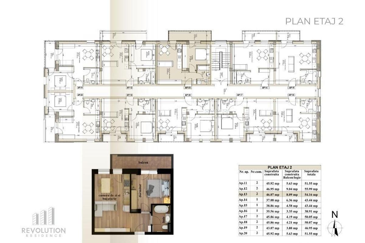 NEW! COMISION 0% - Apartamente 1-2 camere - Oltului 13A, Baia Mare - 7 NEW! COMISION 0% - Apartamente 1-2 camere - Oltului 13A, Baia Mare - 7