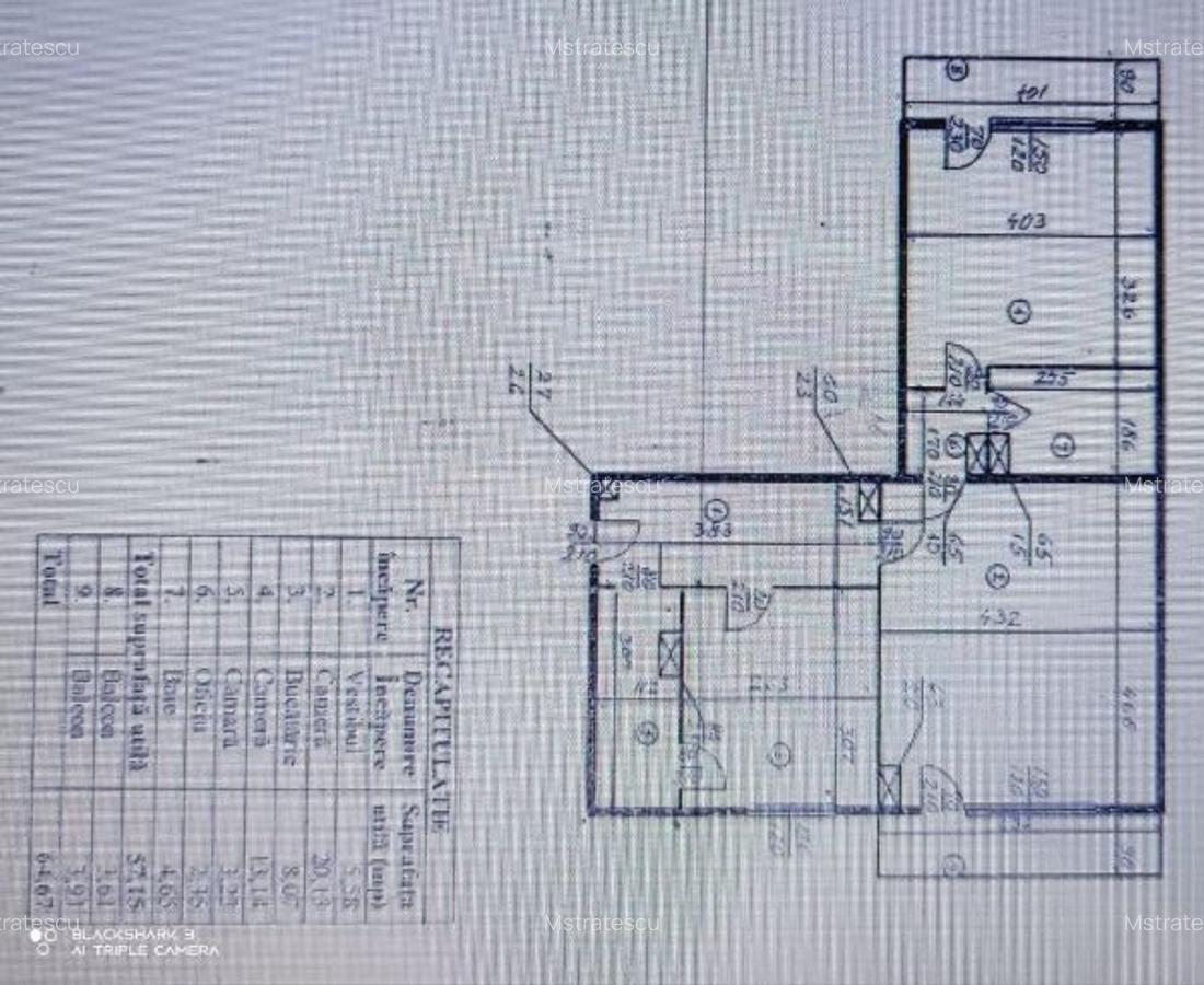 Apartament 2 camere, Vacaresti, 2/4, 66mp, bloc 1988, structura cadre si diafragme, renovat 2023 - 10