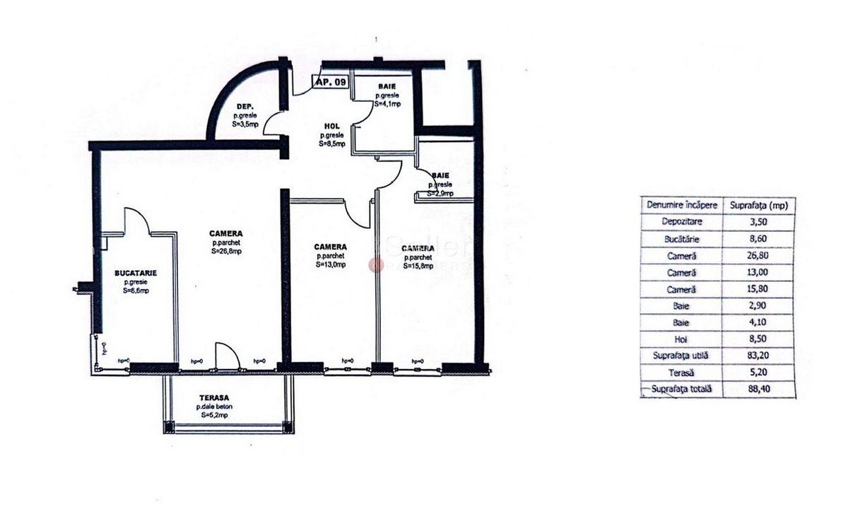 Apartament cu 3 camere decomandat în Avantgarden - 6
