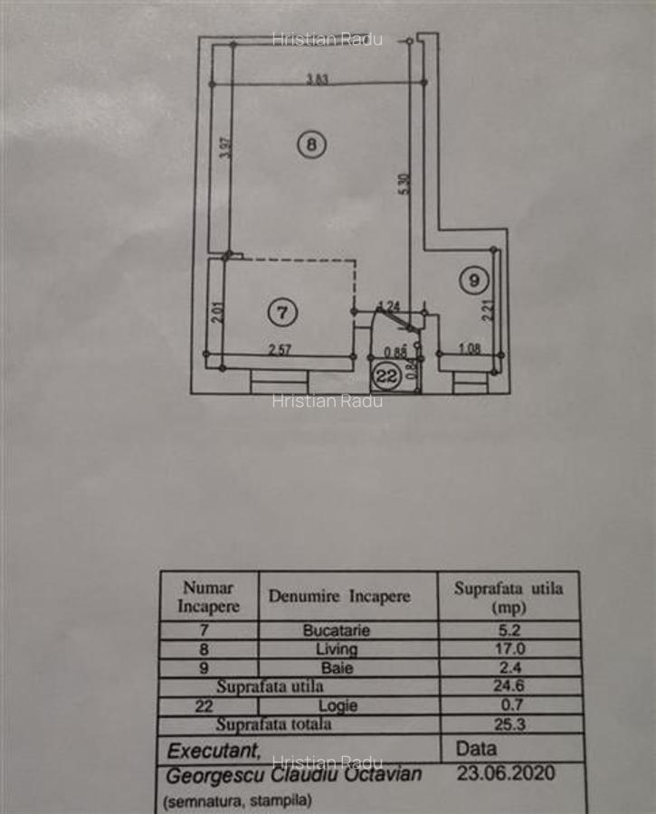 Garsonieră semidecomandată în Bucureștii Noi - 19