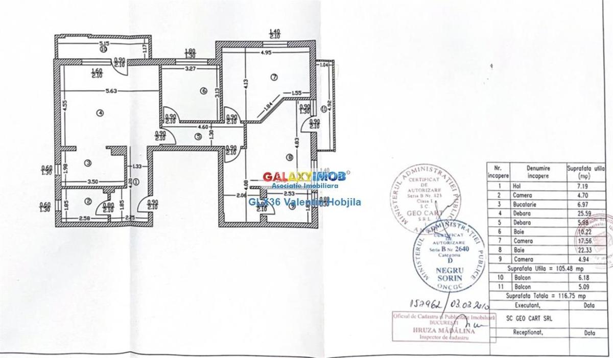 Vanzare apartament 4 camere 116 mp Baneasa Complex Greenfield - 14