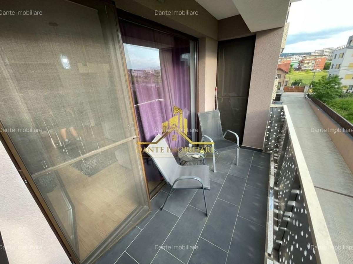 2 camere, mobilat modern, bloc nou, parcare, balcon, Calea Turzii - 8