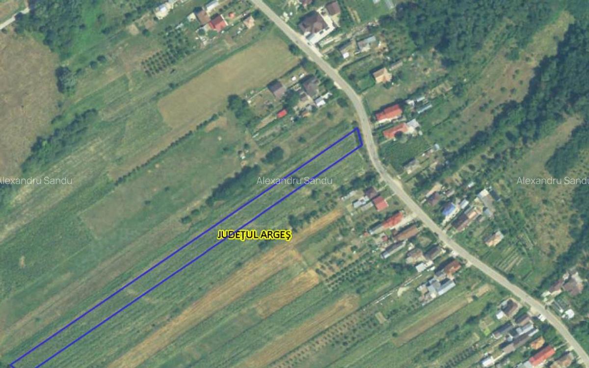 Teren de vanzare in Budeasa, satul Calote?ti - 1