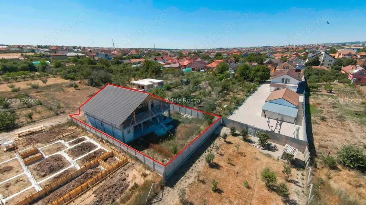 Casa de vanzare cu 4 dormitoare, teren 573 mp, in Sanmartin - 2