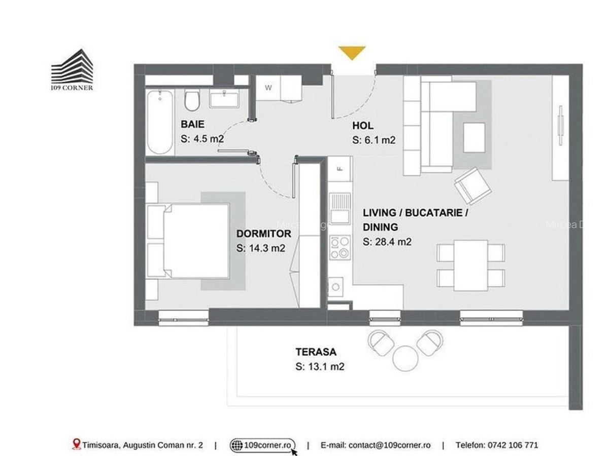 APARTAMENTE 2 CAMERE COMPLEX NOU ,ZONA TORONTAL DE LA 125.000 EURO - 8 APARTAMENTE 2 CAMERE COMPLEX NOU ,ZONA TORONTAL DE LA 125.000 EURO - 8