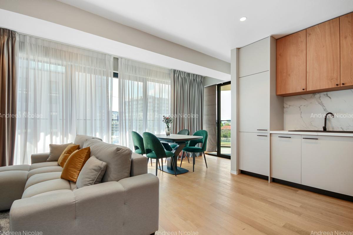 APARTAMENT 3 CAMERE MOBILAT - 121MP - FLOREASCA - PISCINA - COMISION 0% - 9