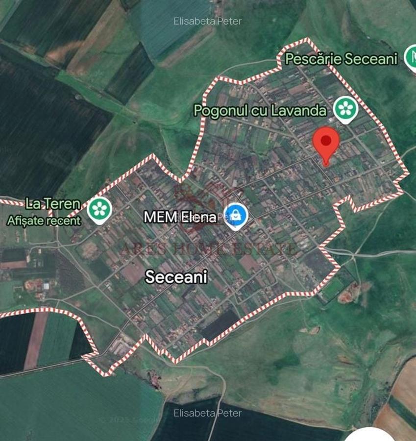Teren intravilan 1855 mp Seceani, lângă autostradă A1 - 0% comision - 3