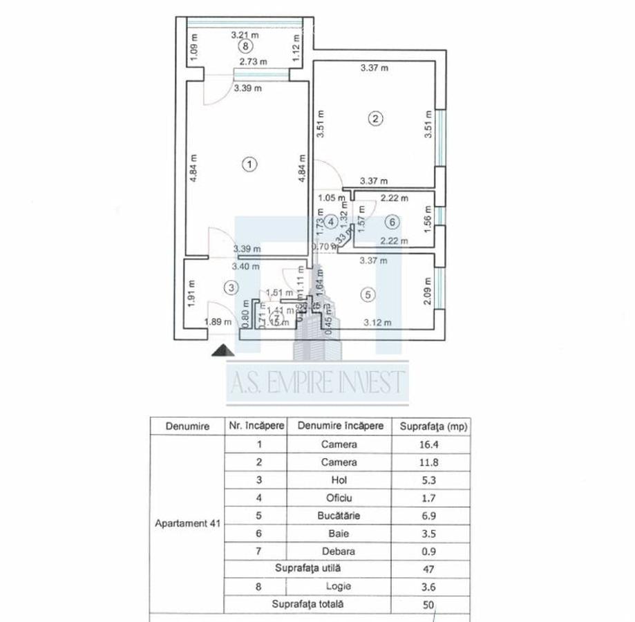 Apartament de vanzare 2 camere/ zona ITC - 6
