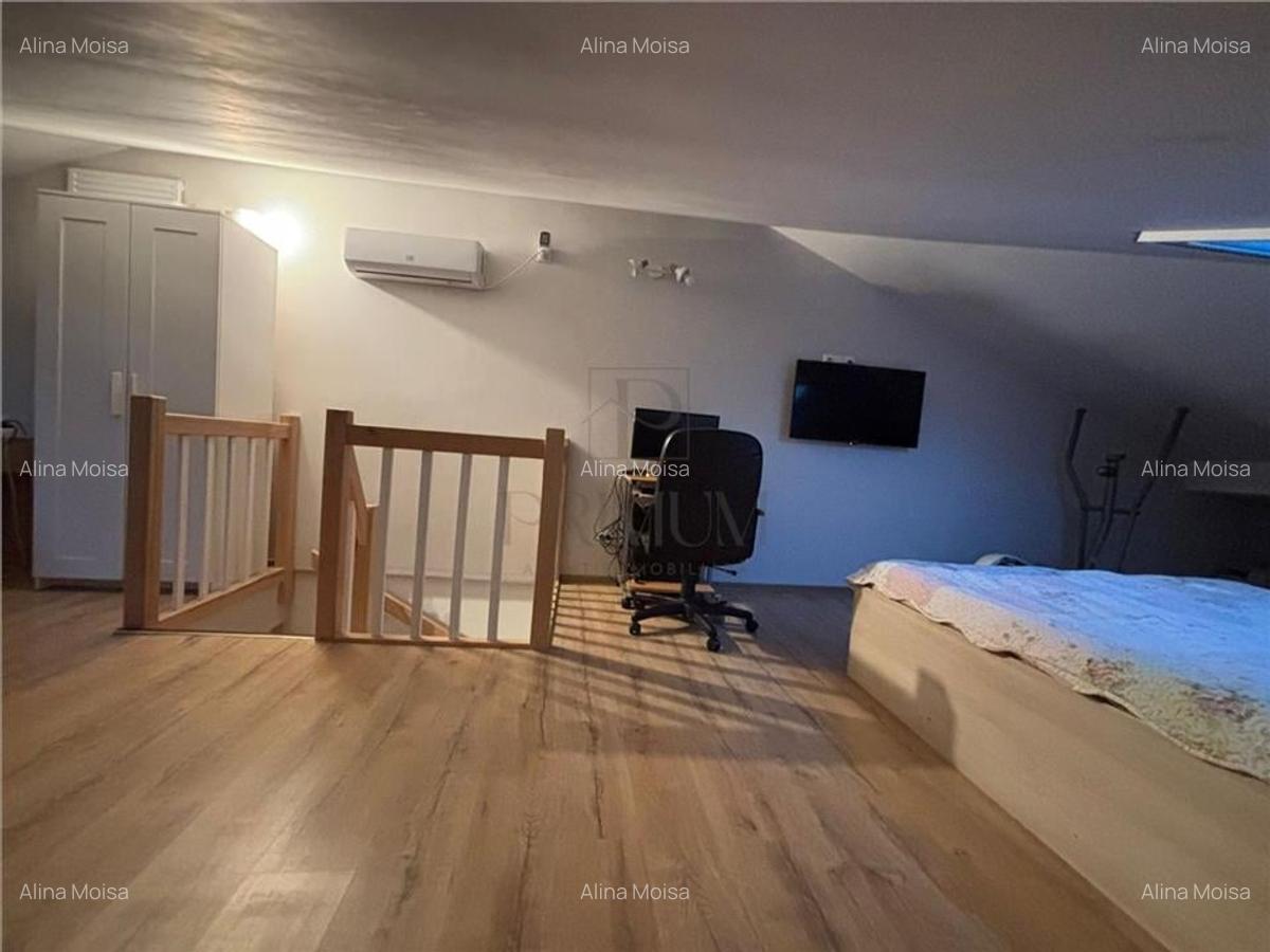 Duplex mansardat - mobilat utilat - panouri solare - 11
