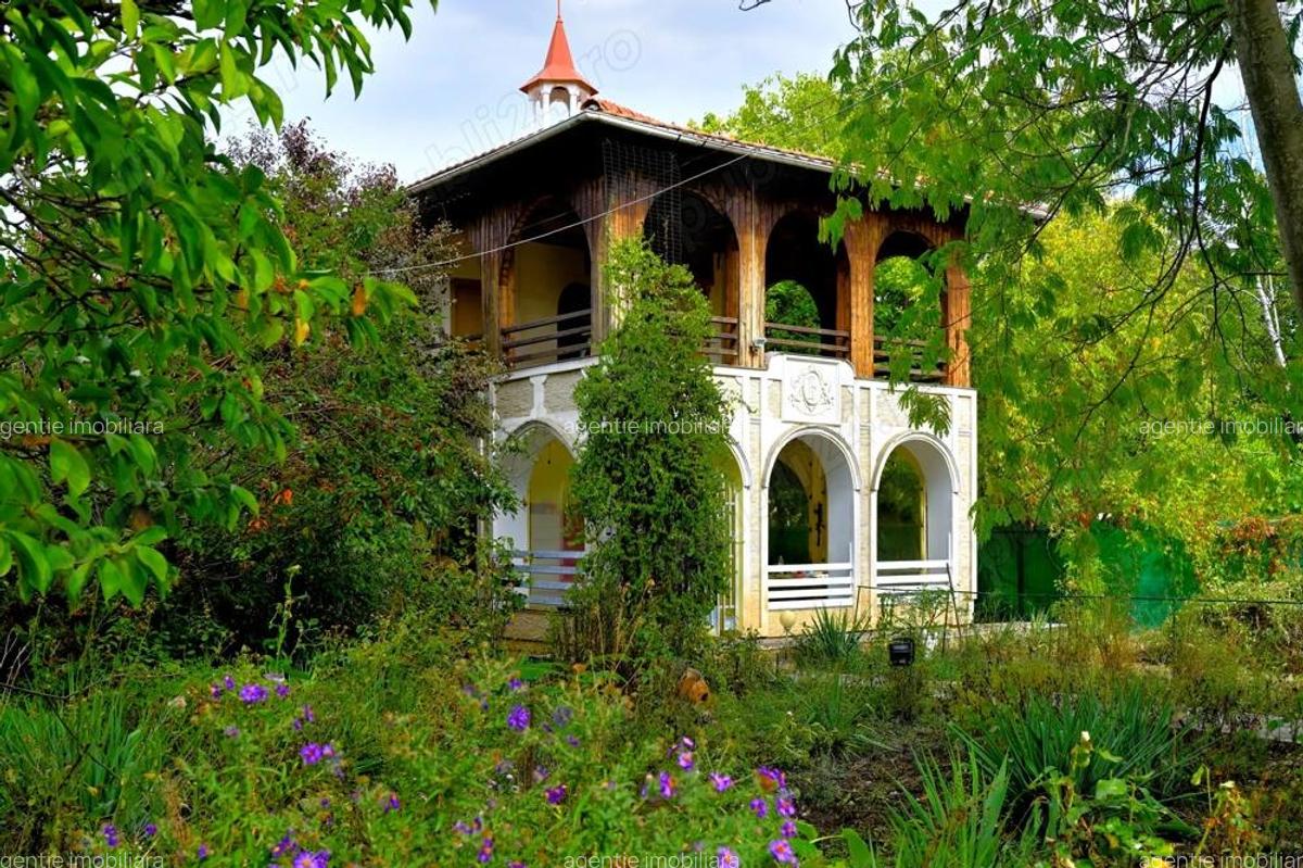 Vanzare vila 6 camere 264mp + garaj + garsoniera separata + 1490mp Centru Snagov Ilfov Nufarului 50A - 8