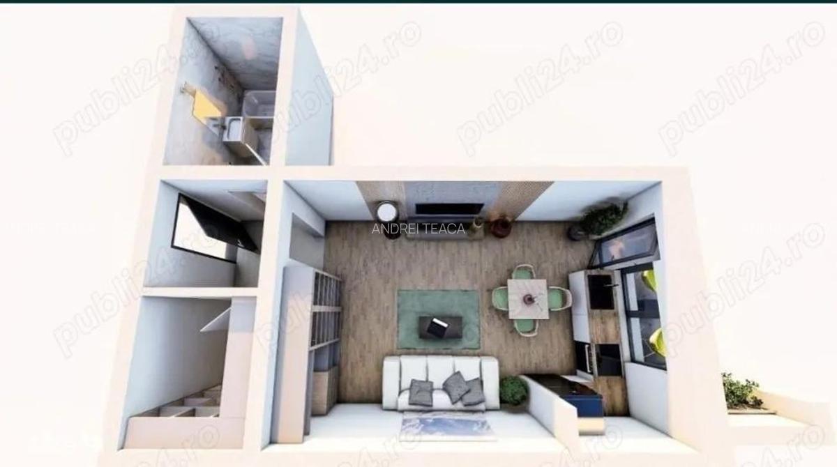 Garsoniera in bloc nou, Cartier Subcetate - 6