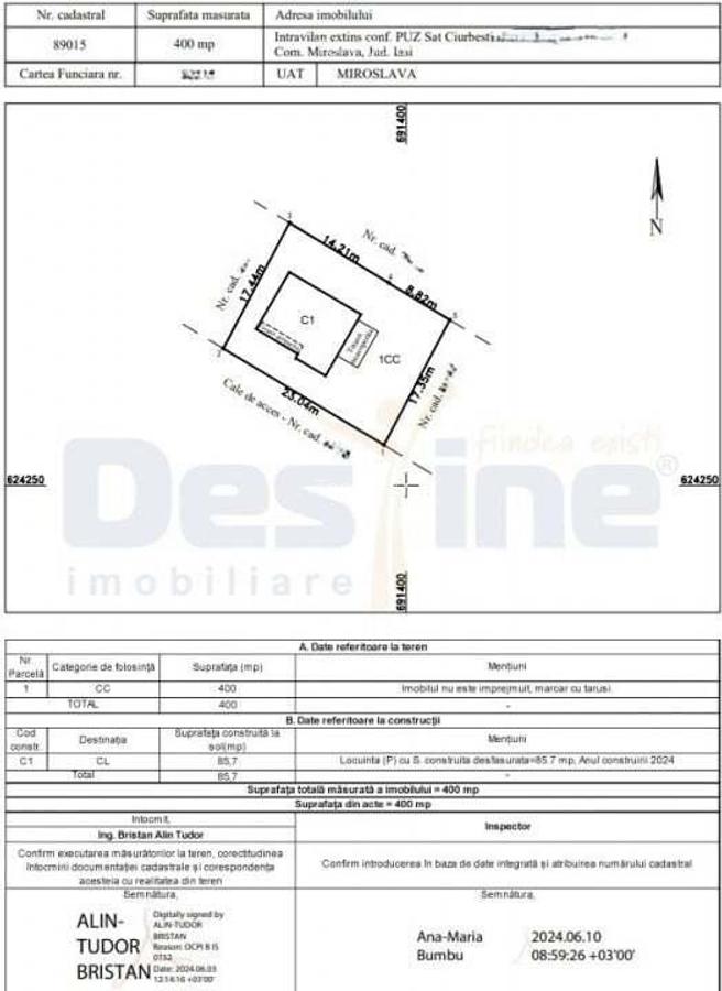 Casa individuala 3 camere decomandat 82 MP Utili 400MP Teren-Ciurbe?ti - 19