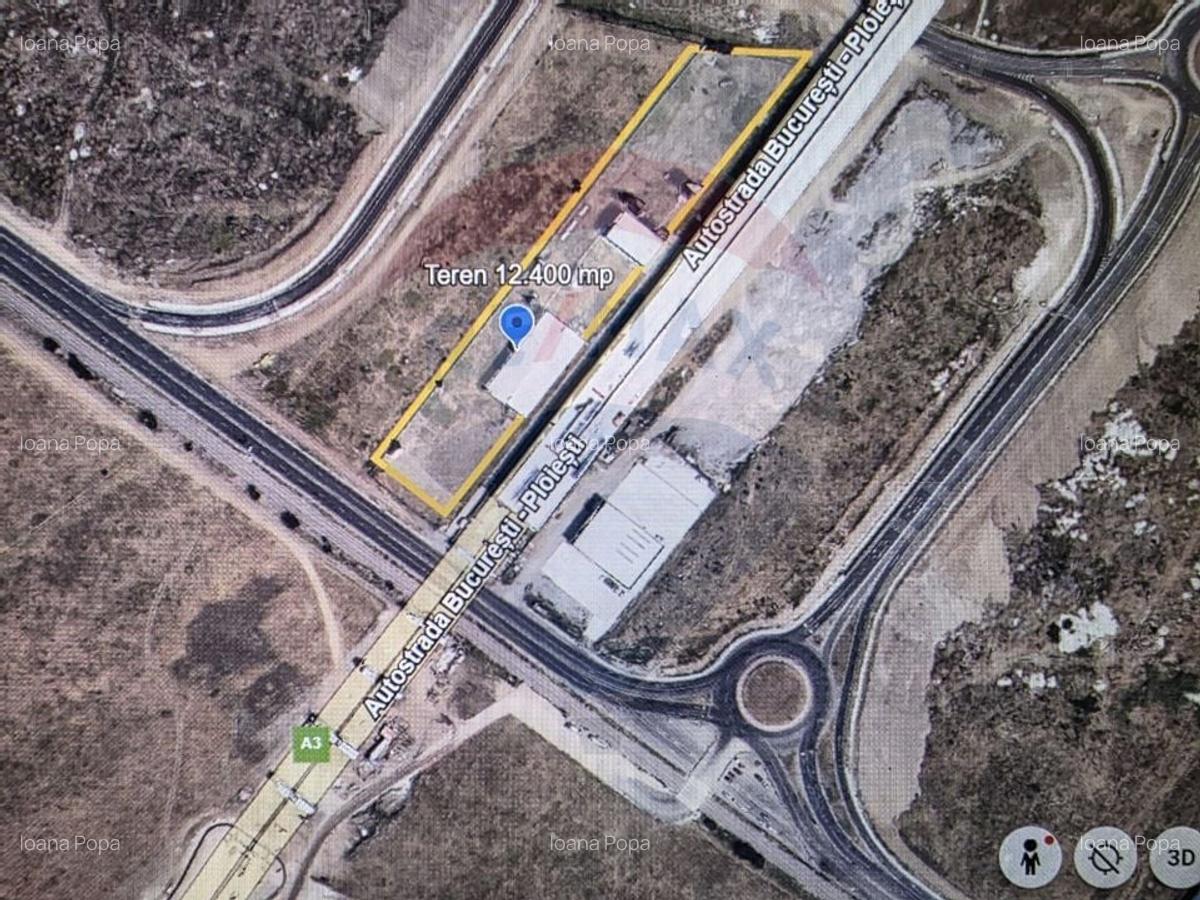 Teren 12.400 mp Centura Stefanesti nod A3 optional plus 14.000 mp - 10