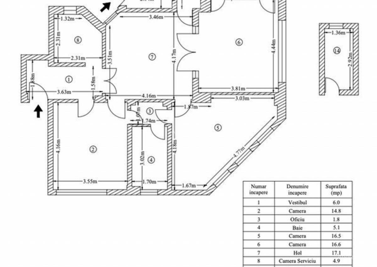 CISMIGIU - Stirbei | 4 Camere Parter pretabil Notariat Ca... - 13