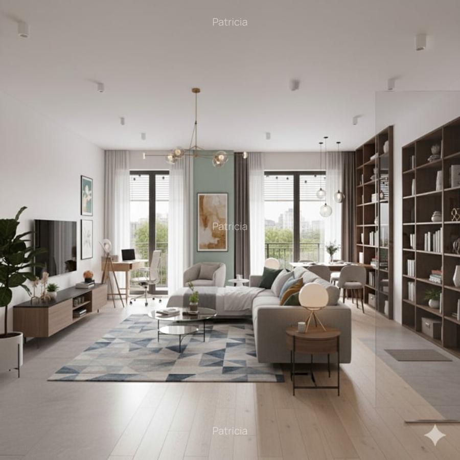 Apartament 3 Camere Pipera-Tunari – 100mp Utili + Terasa 18mp! - 1