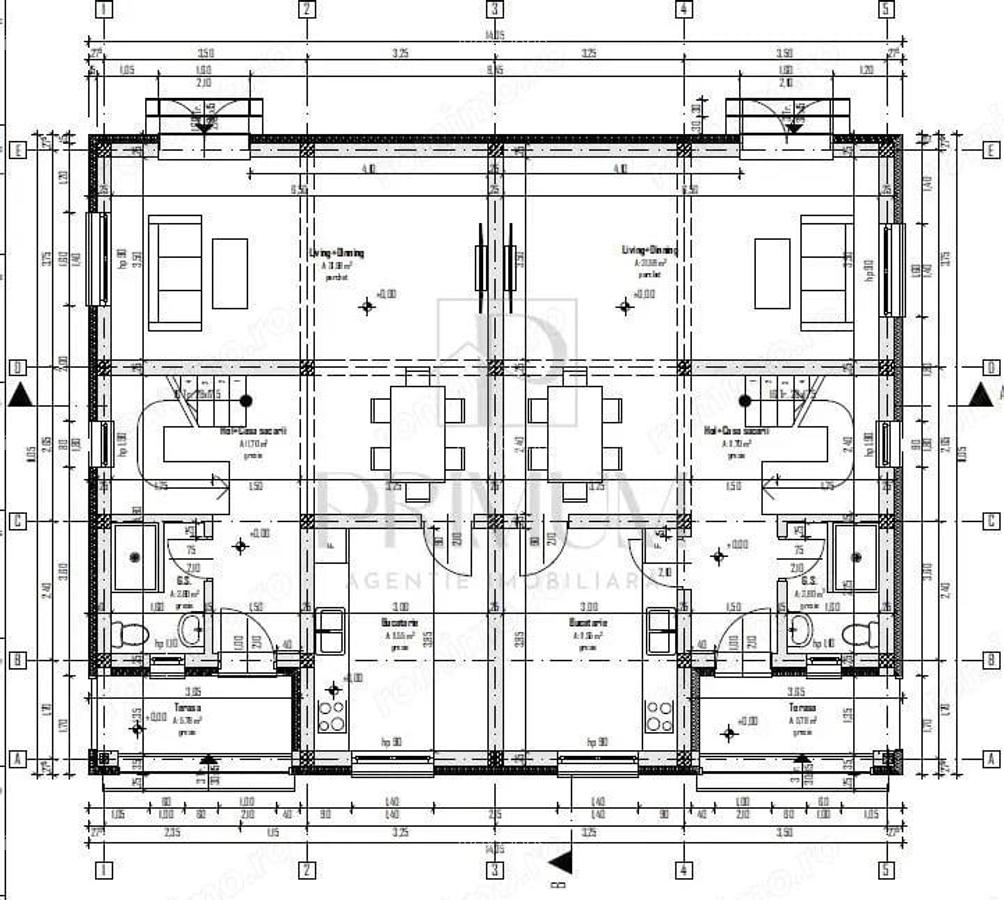 Duplex in constructie - zona foarte buna - finisaje la alegere - 3 dormitoare - 4