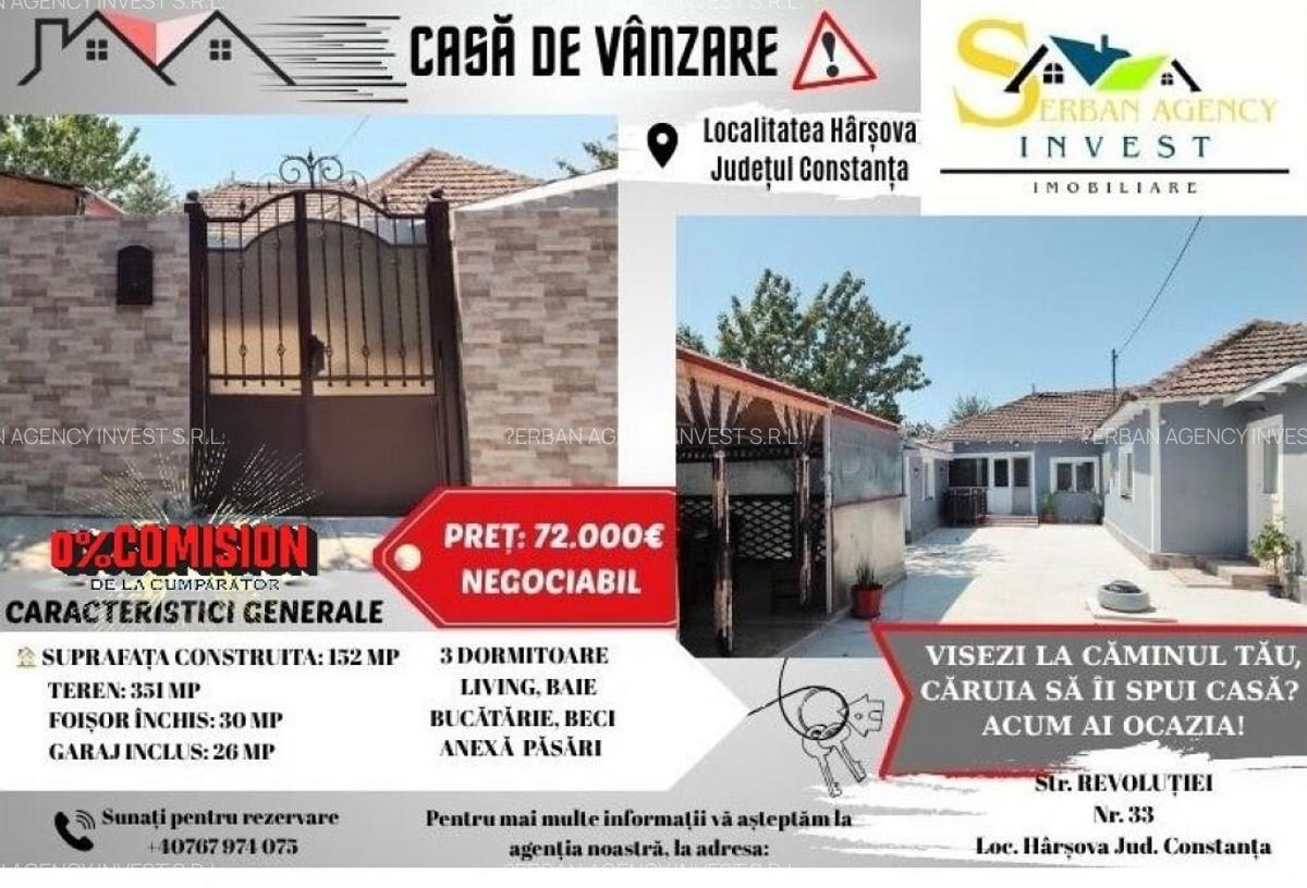 Casa de vanzare in Har?ova Confort ?i lini?te la un pre? excelent! - 1
