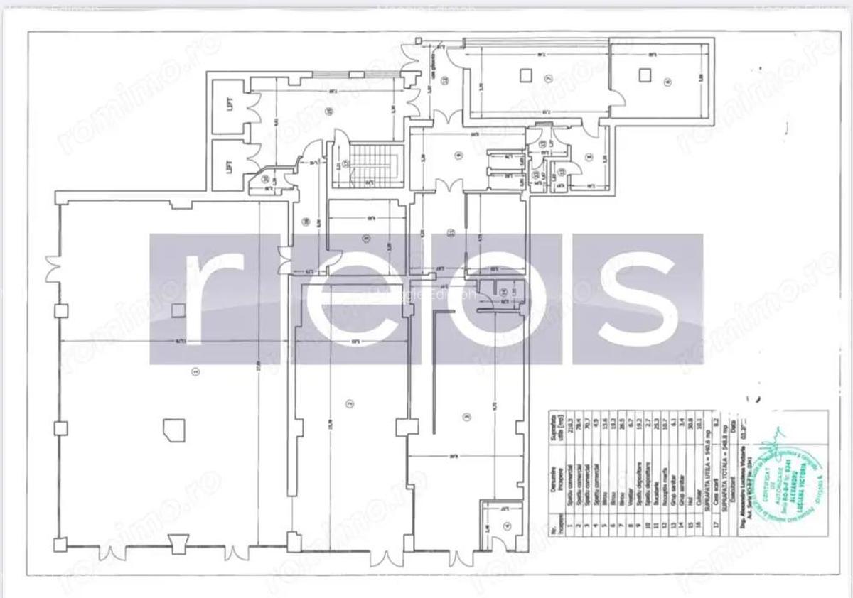 DE INCHIRIAT SPATIU COMERCIAL | PIATA FLOREASCA | 1000MP | - 1