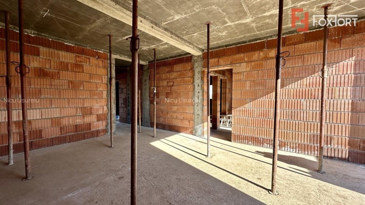 Duplex 4 camere pe parter + perete dublu despartitor - Sanandrei - 3