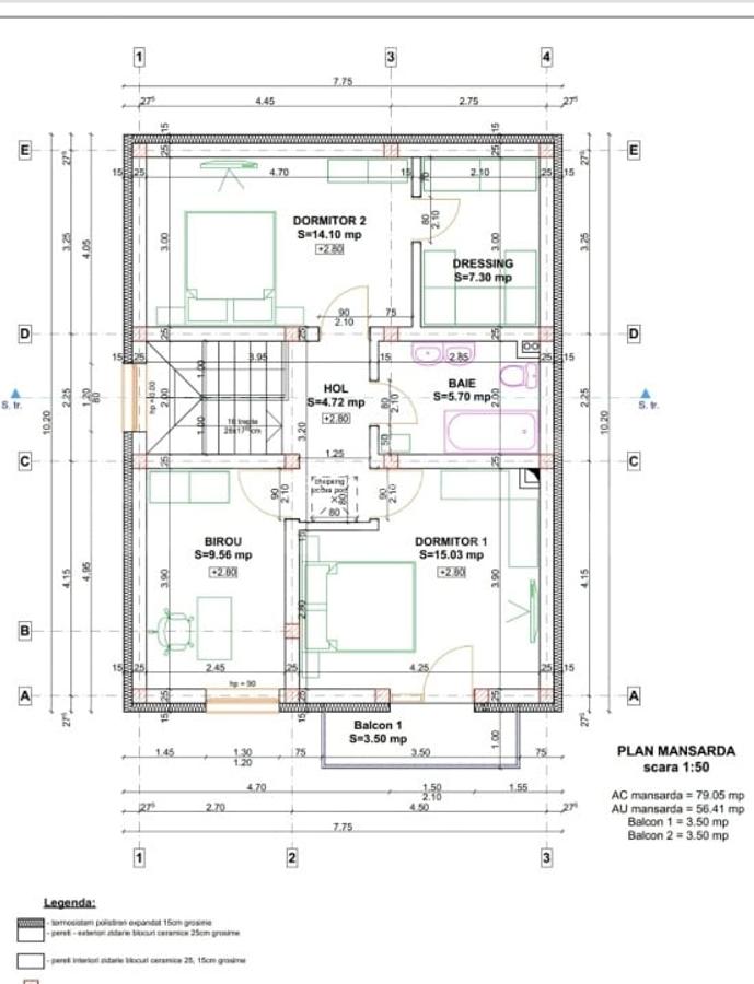 Casa moderna, construita in 2025, cu terasa si priveliste – la 6 km de Targovist - 4