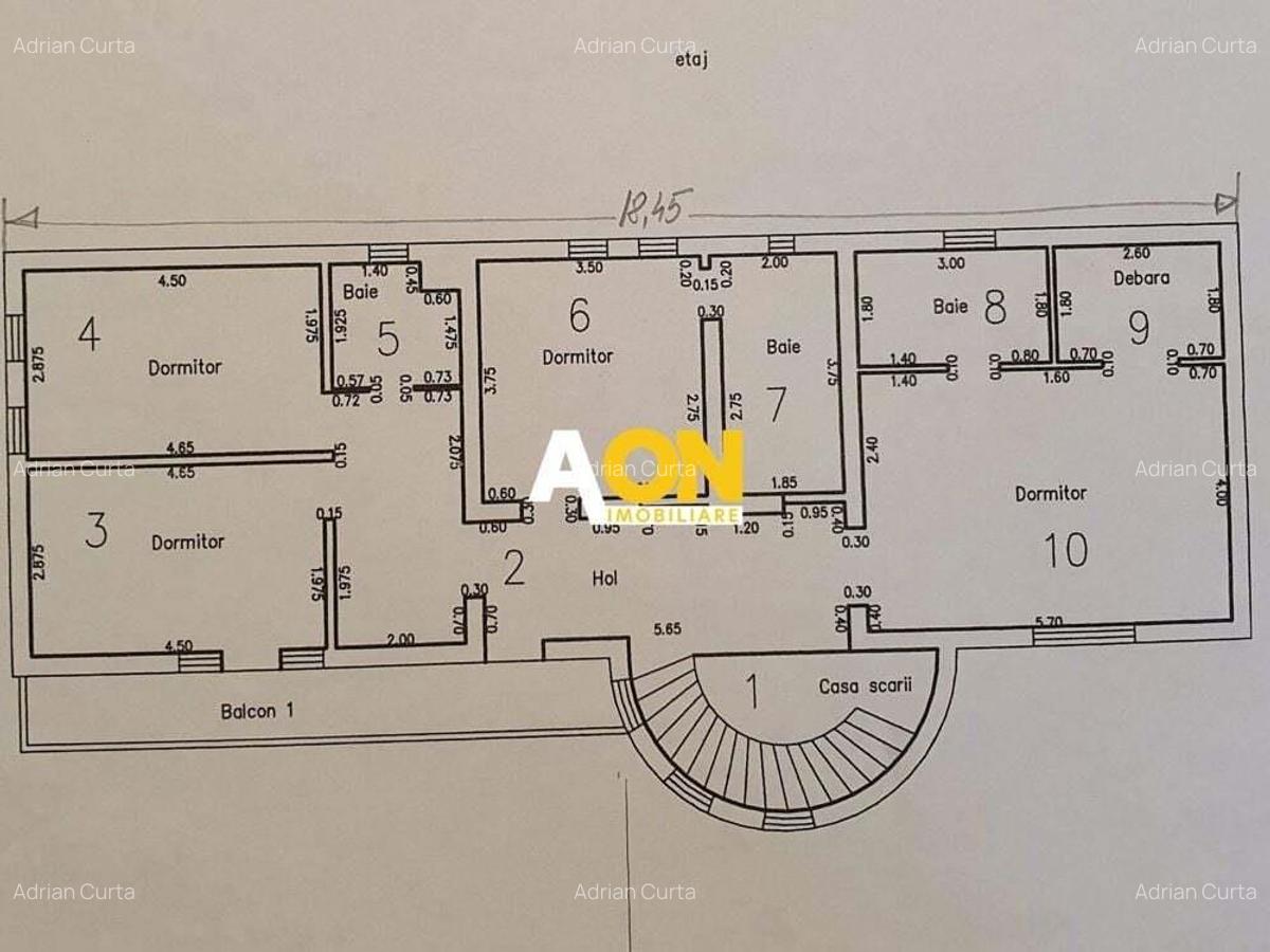 Casa P+1, 912 mp teren, 5 camere, strada asfaltata, zona Lipoveni - 17