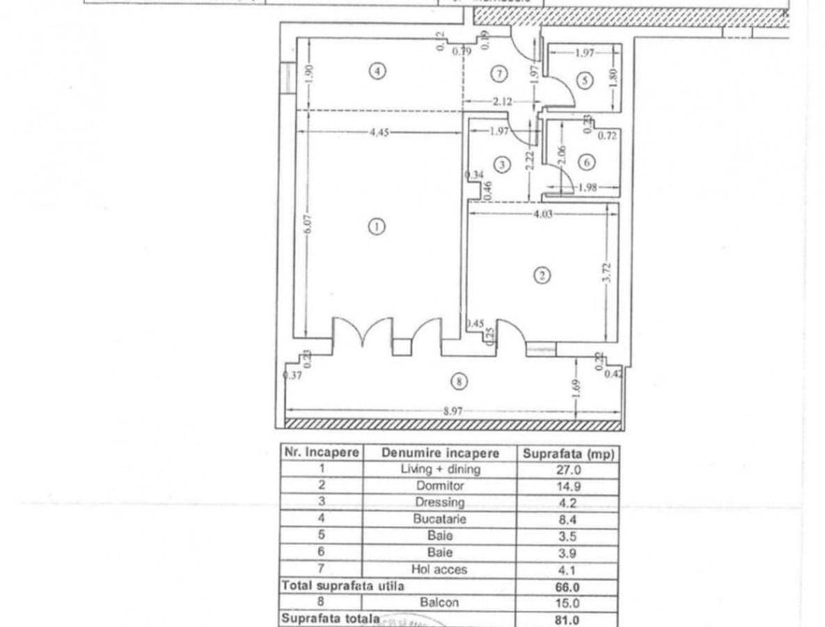 Citadella Garden-Ap. 2 cam.-80mp-de inchiriat-Parcare - 14