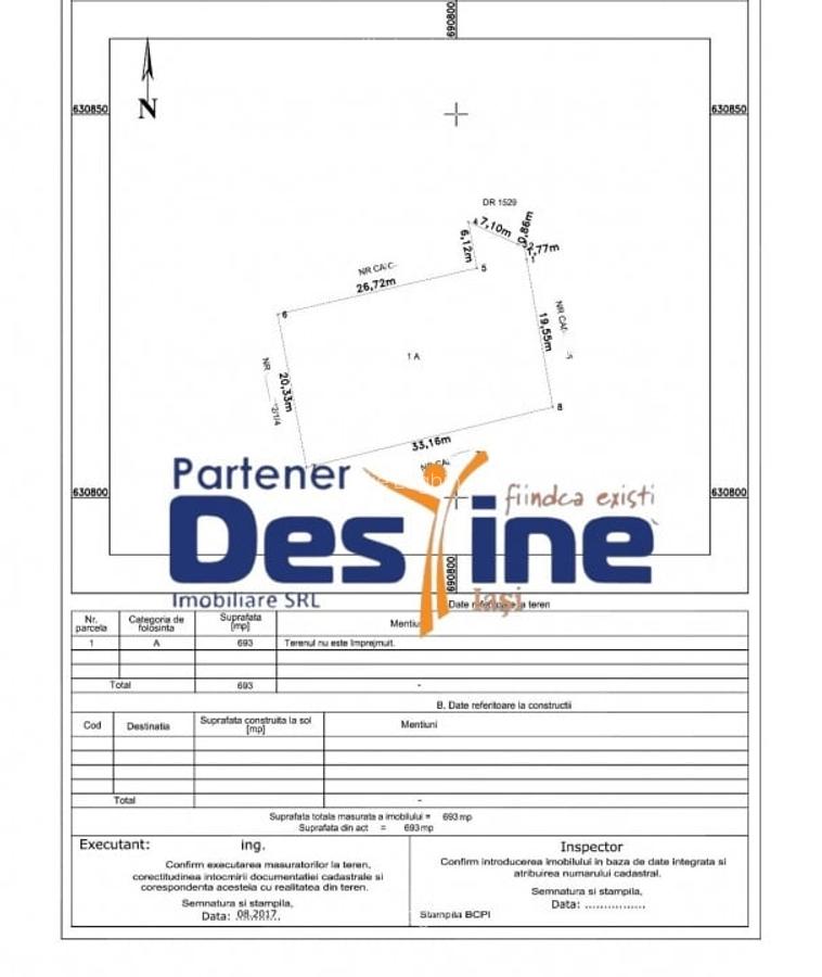 MIROSLAVA , TEREN INTRAVELAN 693 MP, 39.900 EURO - 1