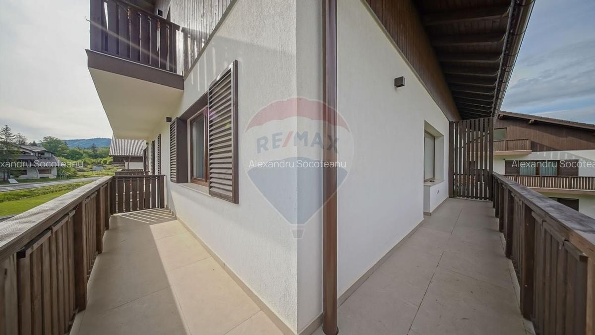 STUDIO MOBILAT SI UTILAT CU TERASA 17 MP | GRAND CHALET POIANA BRASOV - 17