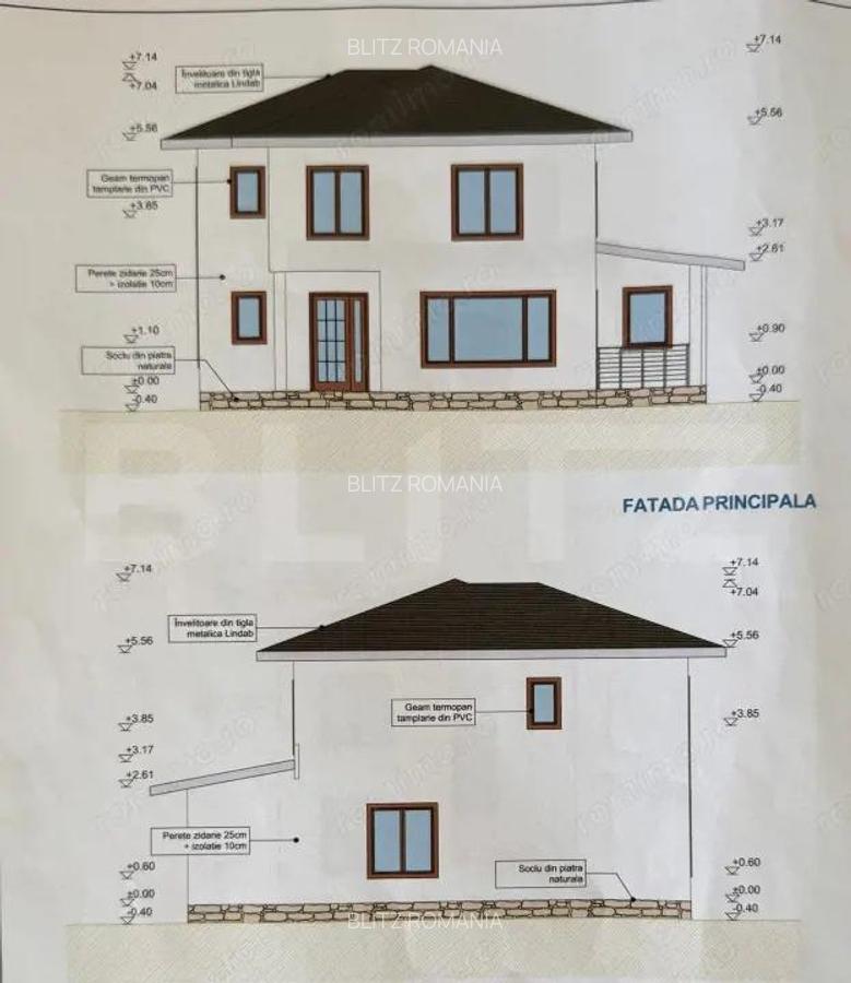 Casa etaj, 120 mp utili, 320 mp teren, zona Burdujeni - 2