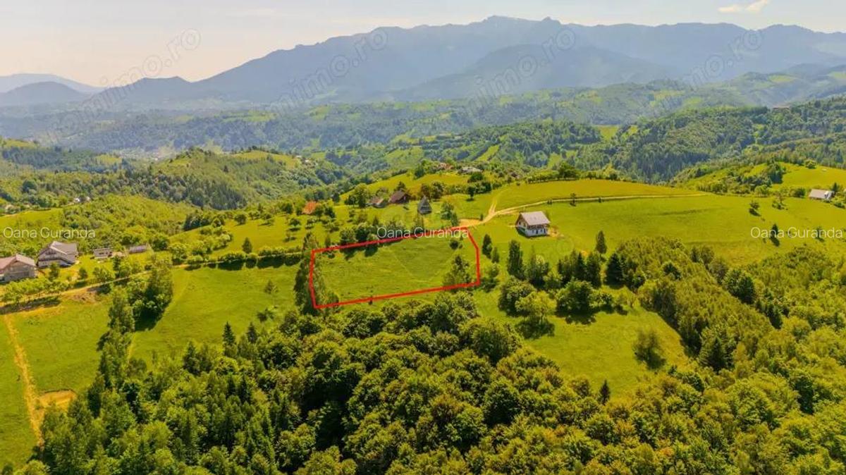 Teren extravilan 2,000mp Pestera / cabana vacanta/natura - 1