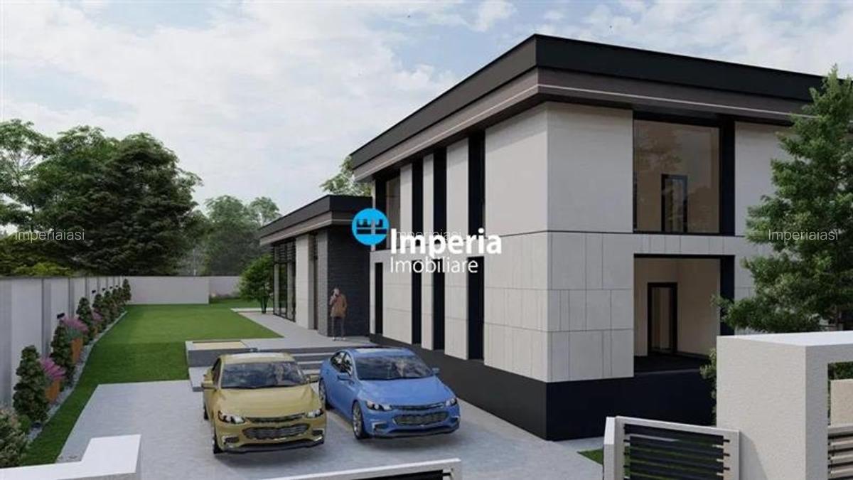 Vila la rosu 350 mp, 1670 teren, D+P+E, Galata, Iasi - 1