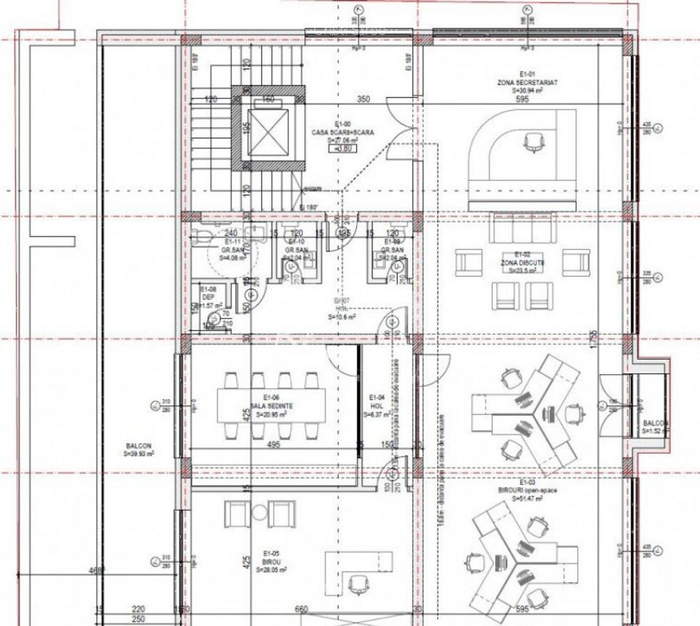 Spatiu comercial 287 mp situat in cladire noua, zona Faleza - 10